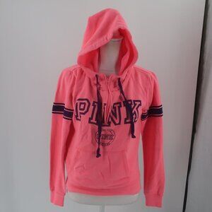 PINK Victoria's Secret Pink Hoodie with Navy Accents